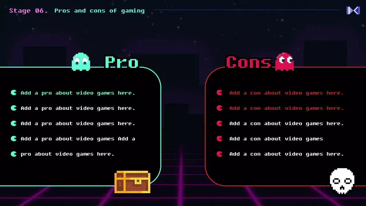 Teal Retro Games 코스 프레젠테이션