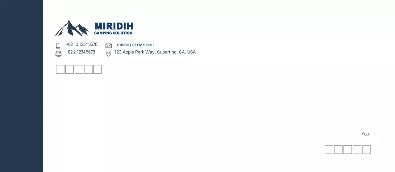 Blue Logo Clean Business