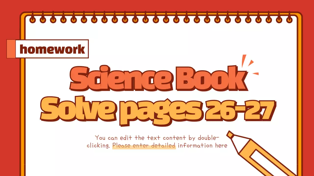 Orange Retro School Guide Presentation