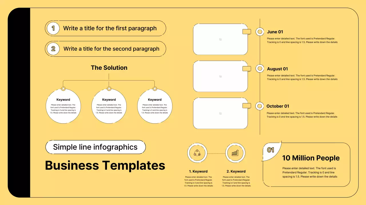Yellow Minimal Business Presentation