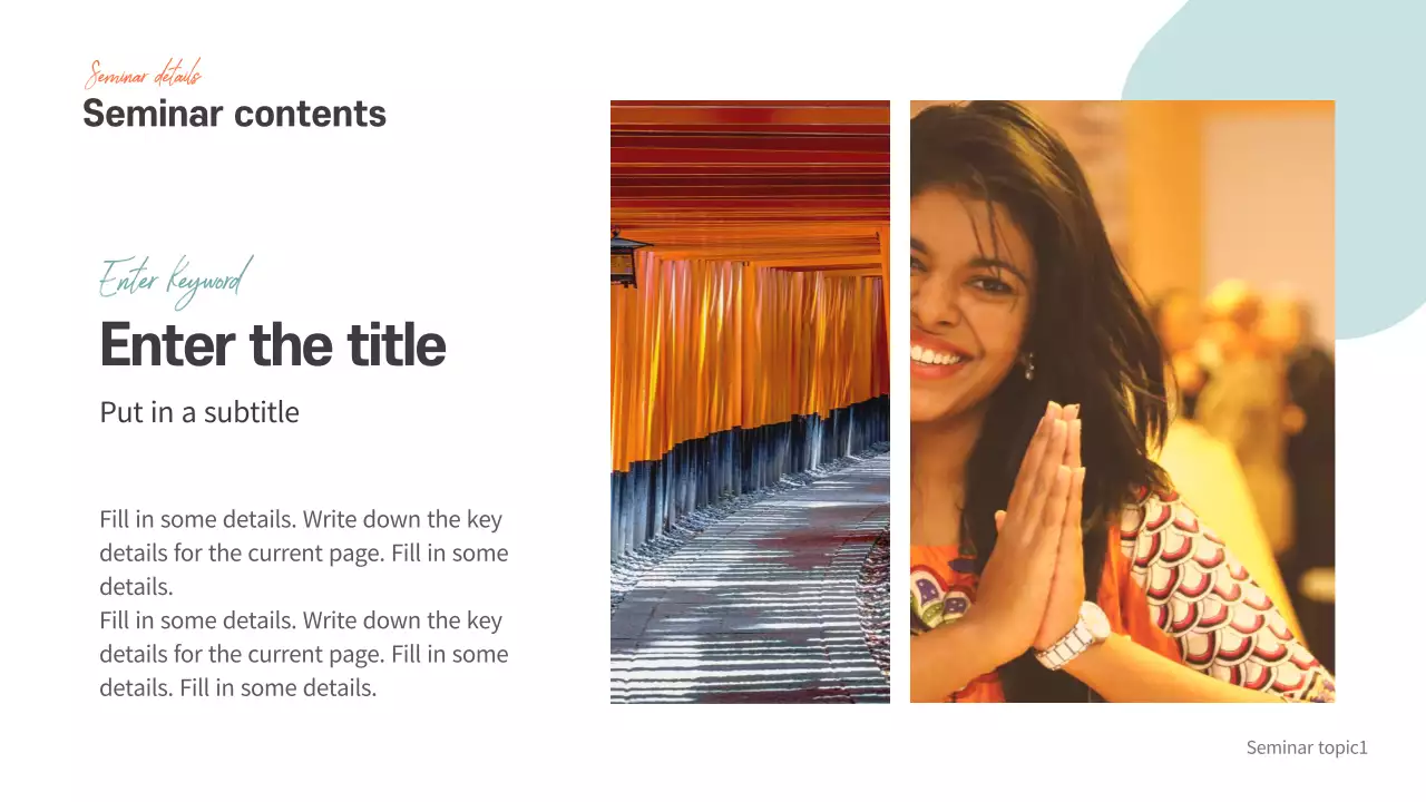 Orange Modern Humanities Seminar Presentation