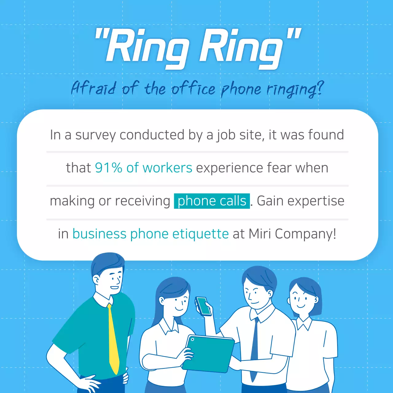 Guia de telefone profissional azul Instagram Carousel