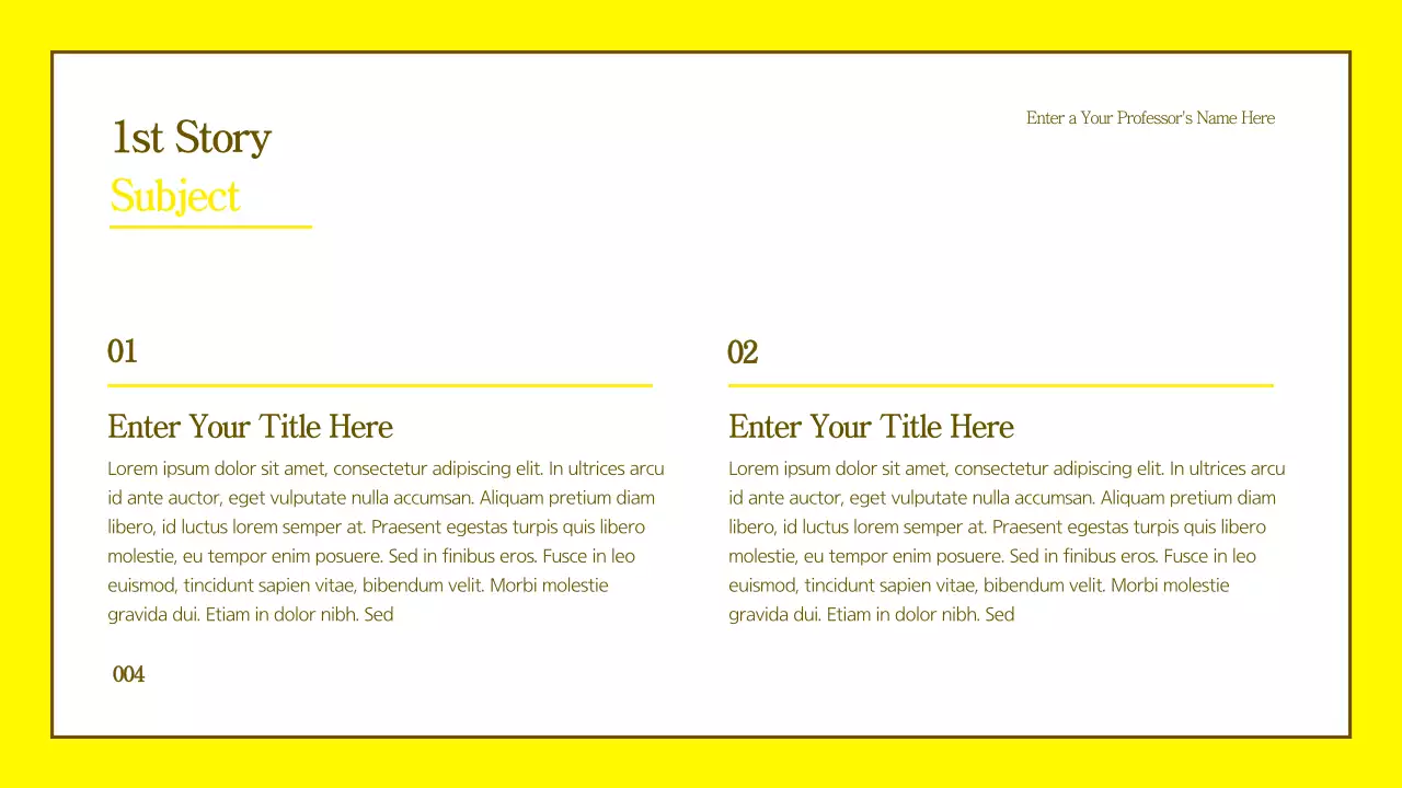 Clean character illustration tutorial in yellow and brown