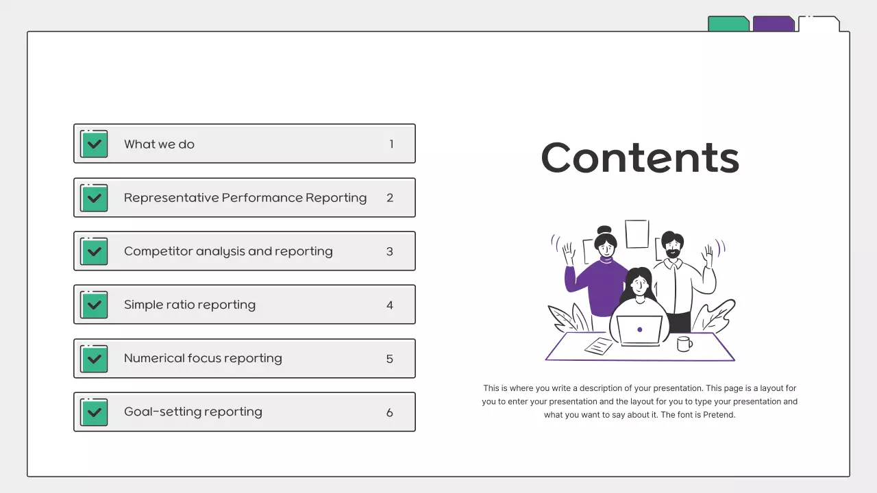 Green Modern Data Guide Presentation