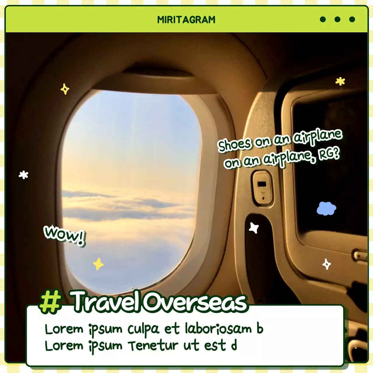 Quảng cáo Cocktail thời trang đầy màu sắc Instagram Carousel