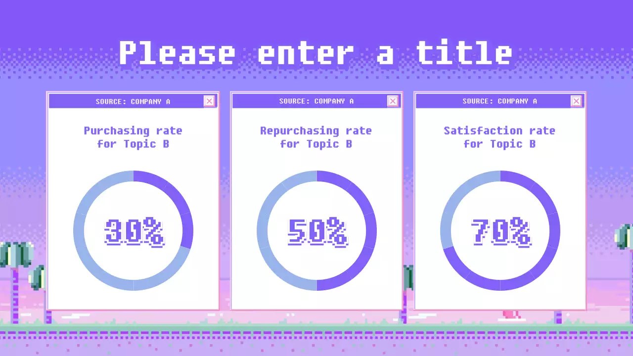 Presentasi Perencana Proyek Retro Ungu