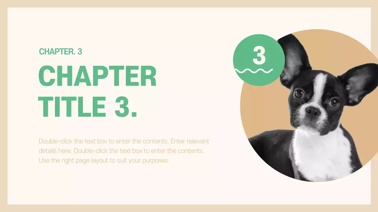 Beige Minimal Pet Presentation