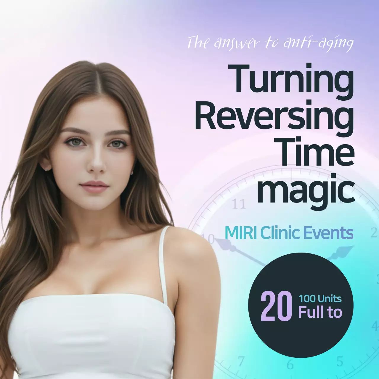 Rainbow Modern Skincare Promotion Instagram Post