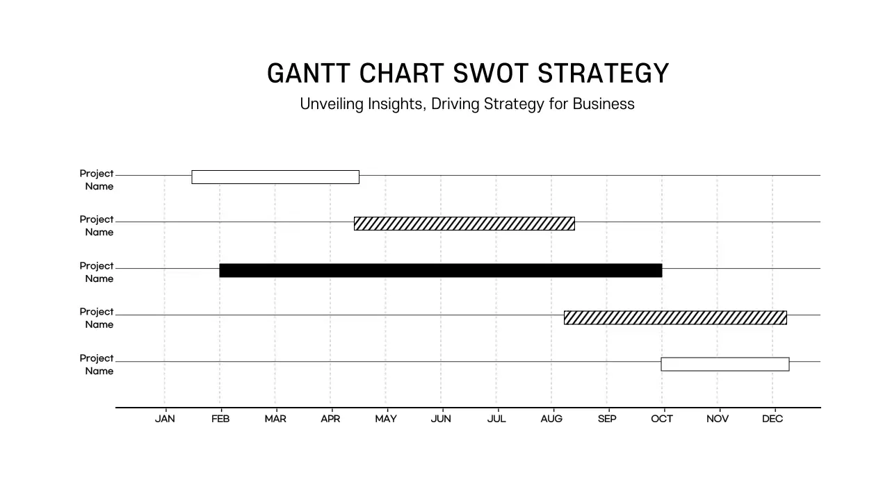 Black Professional Strategy Planner Infographic
