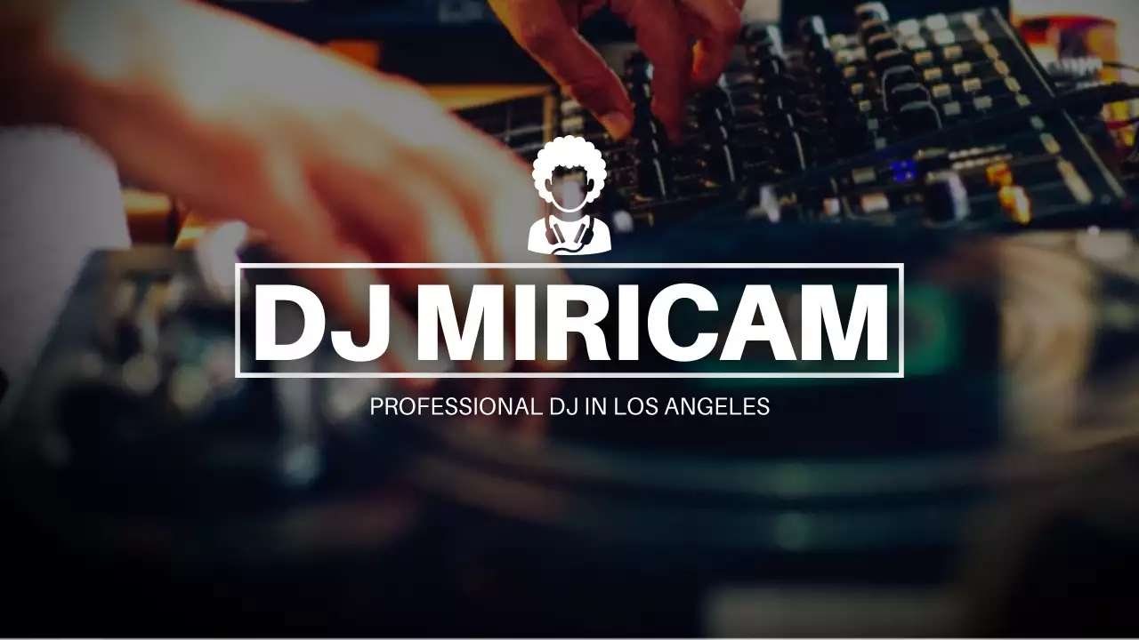 Anúncio de DJ da Black Trendy Miniatura do YouTube