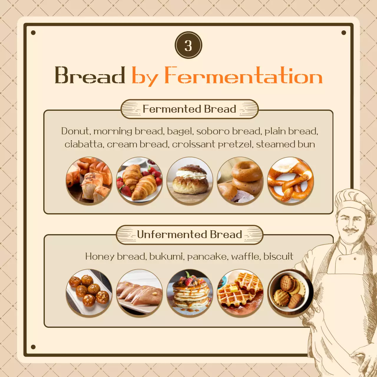 Know your brown and beige vintage-looking breads