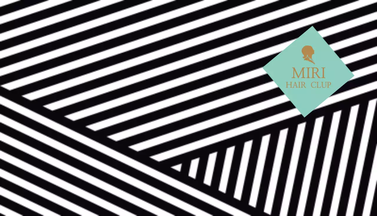 Mint Modern Hair Business Card