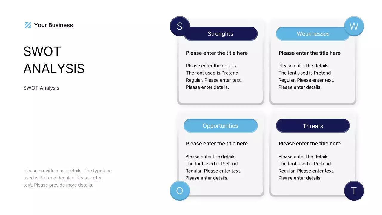 Blue Professional Business Plan Presentation