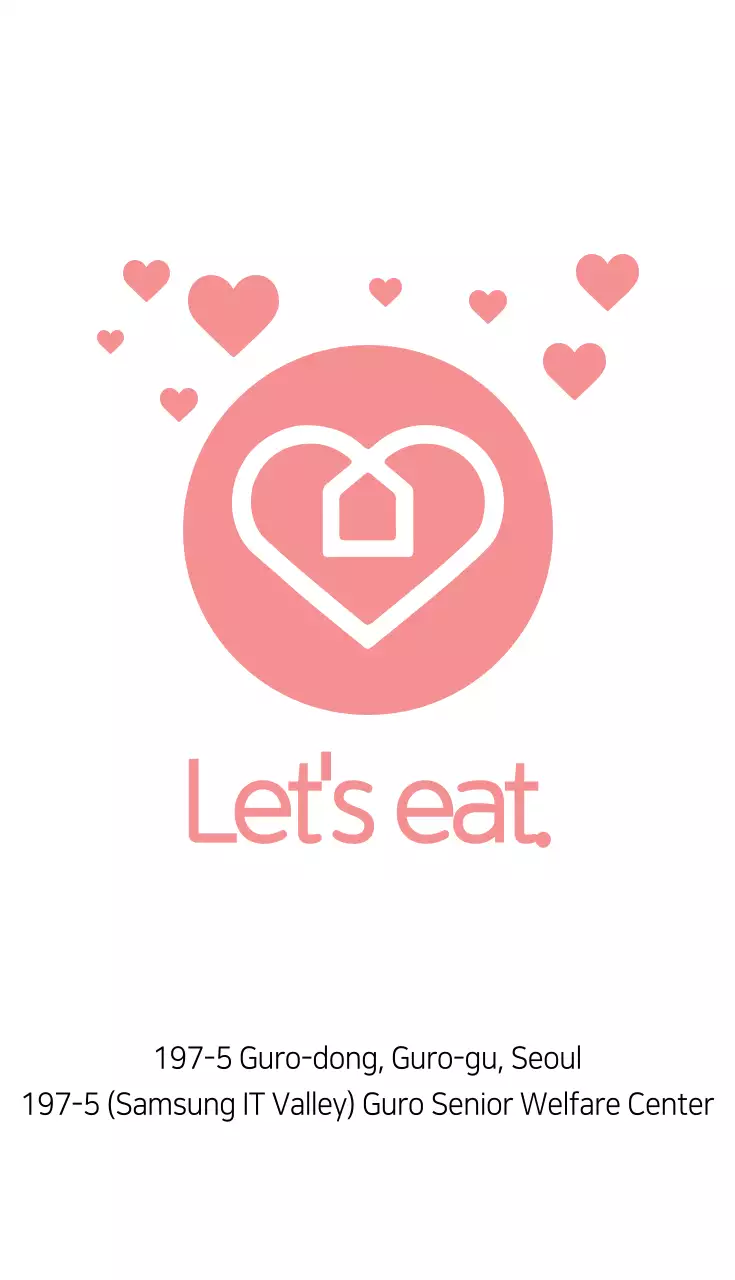 Kartu Nama Undangan Makanan Minimal Berwarna Pink