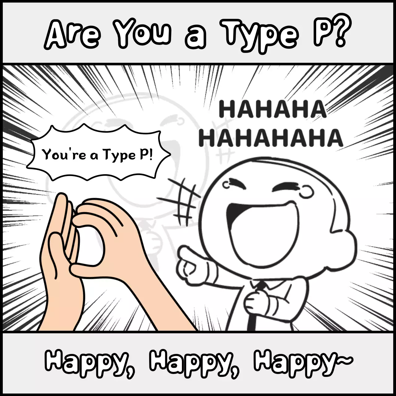 Black Comic Personality Meme Social Media Post