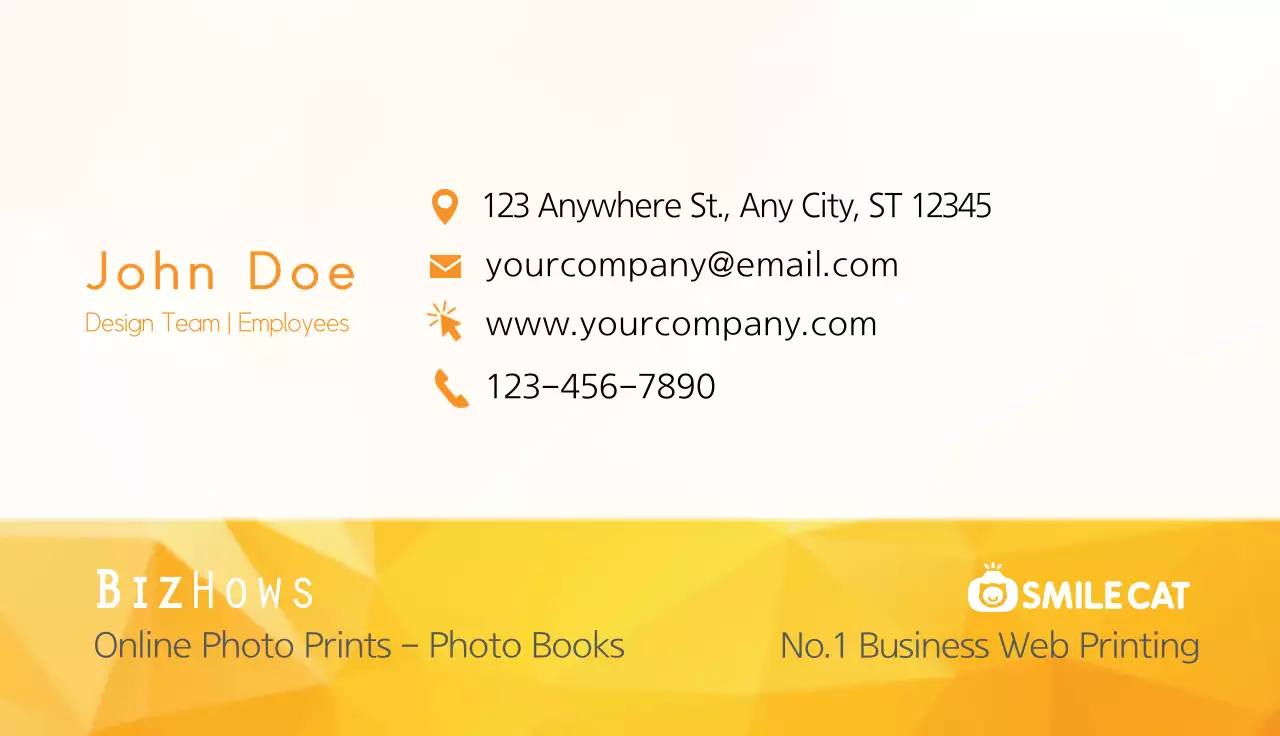 Corporate business cards