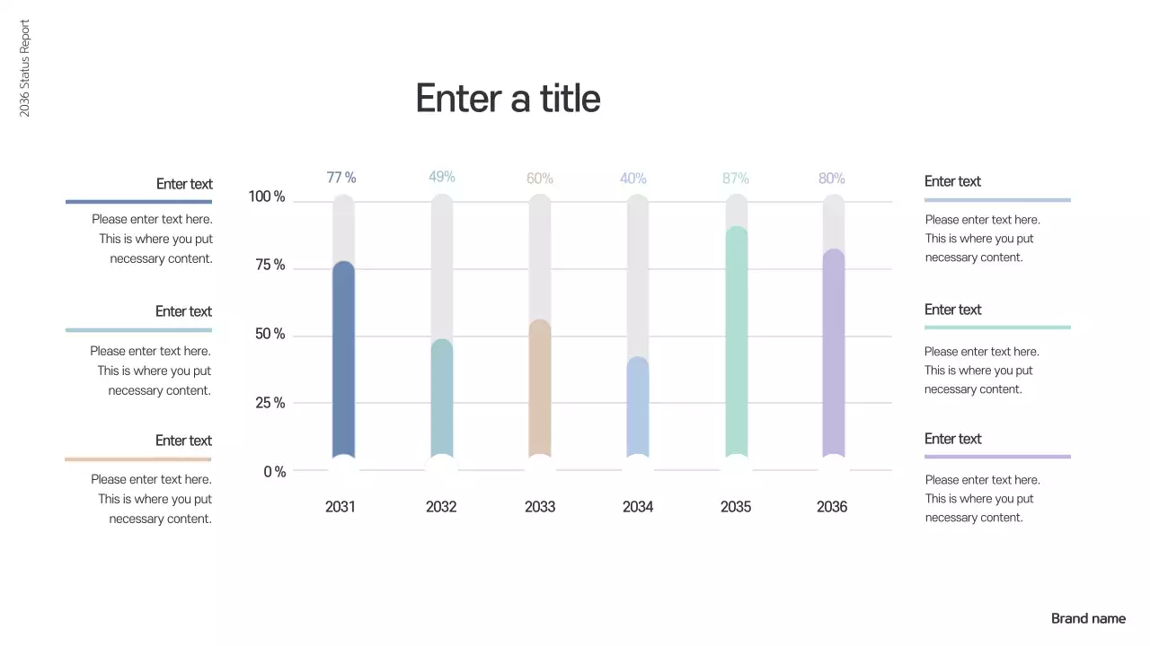 Black Modern Business Report Presentation