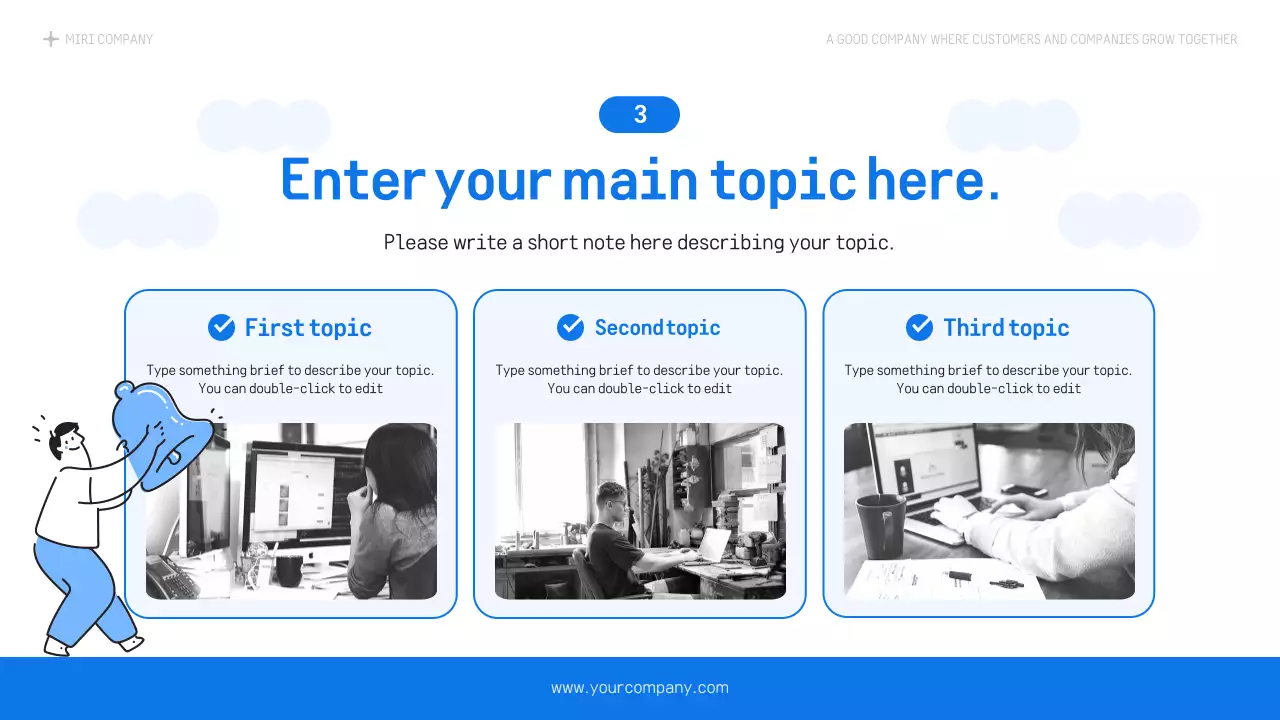 Blue Modern Business Plan Presentation