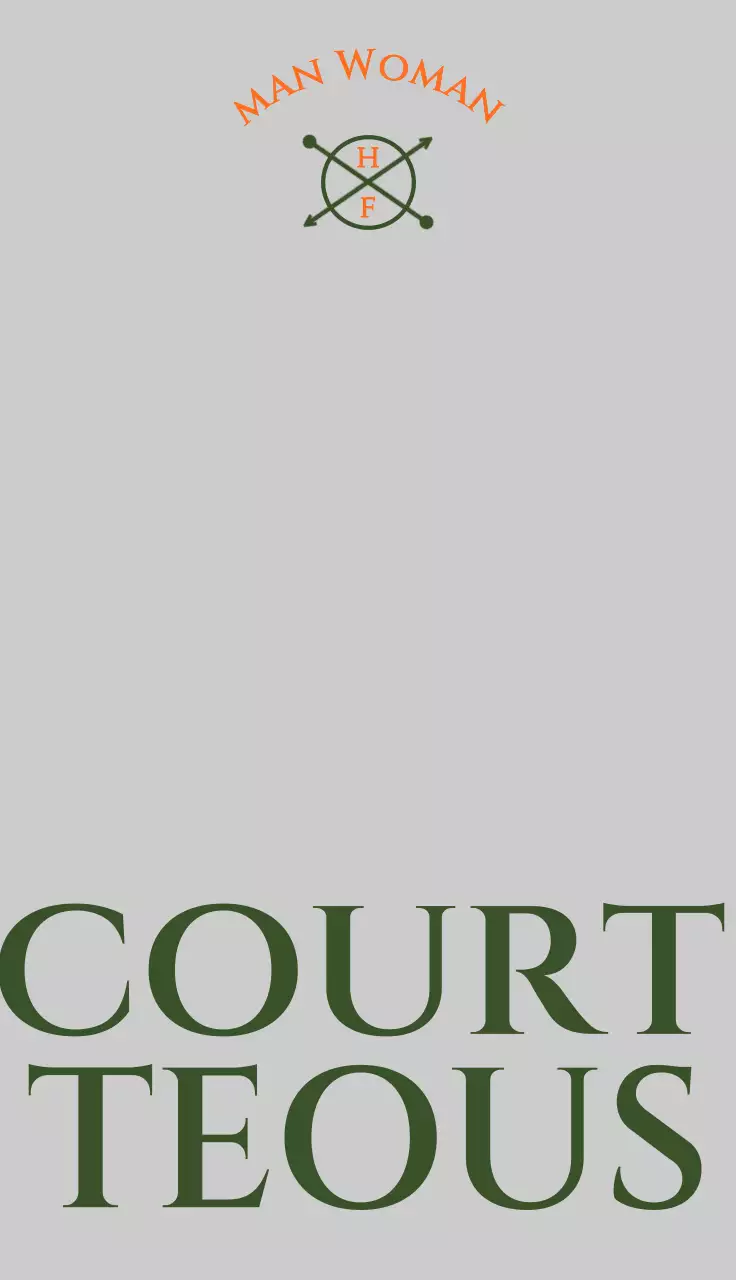 Promoting a clothing store that sells clean-cut clothes with a vintage-inspired theme in green and orange.