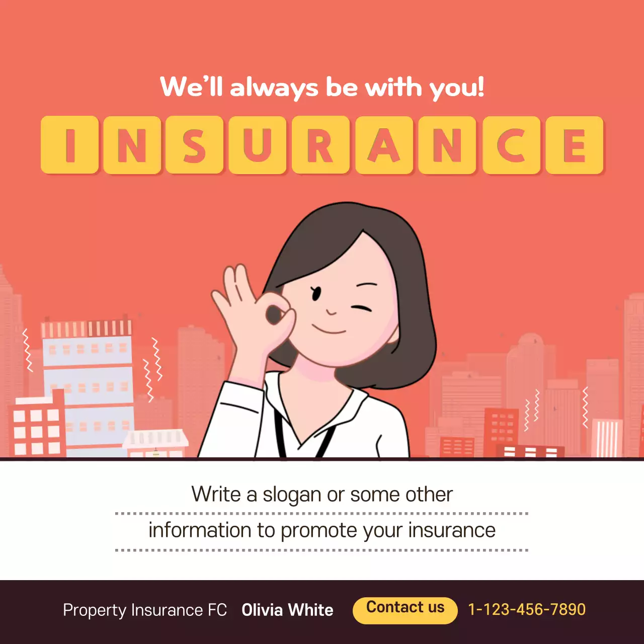 Blue Comic Earthquake Test Instagram Carousel