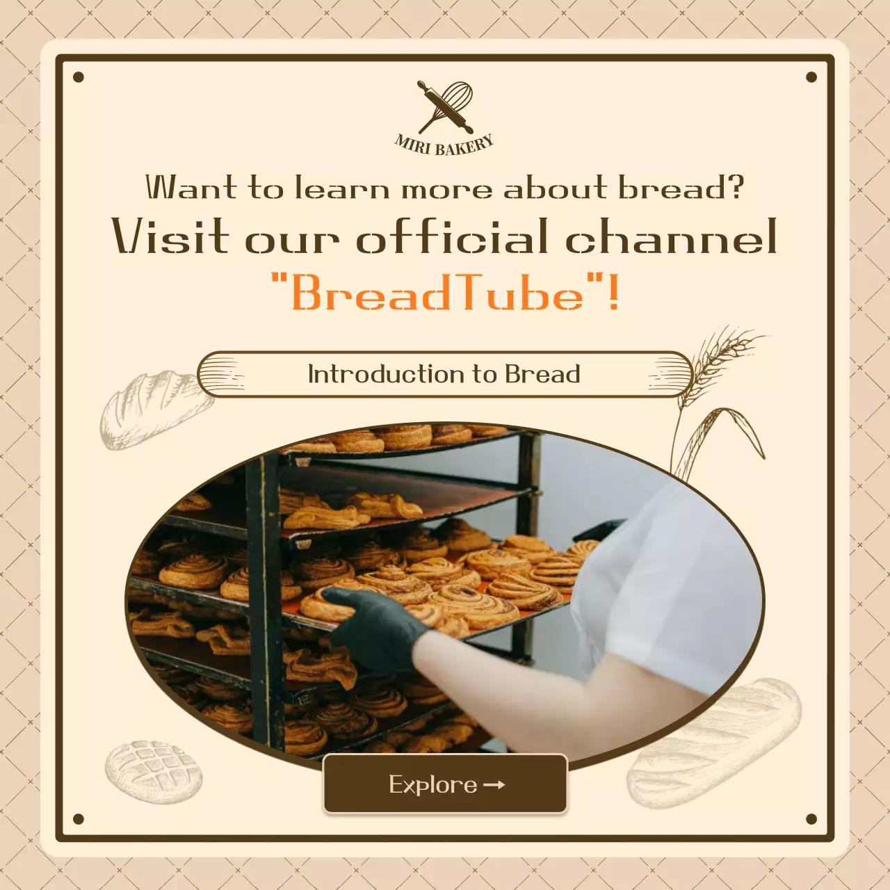 Know your brown and beige vintage-looking breads