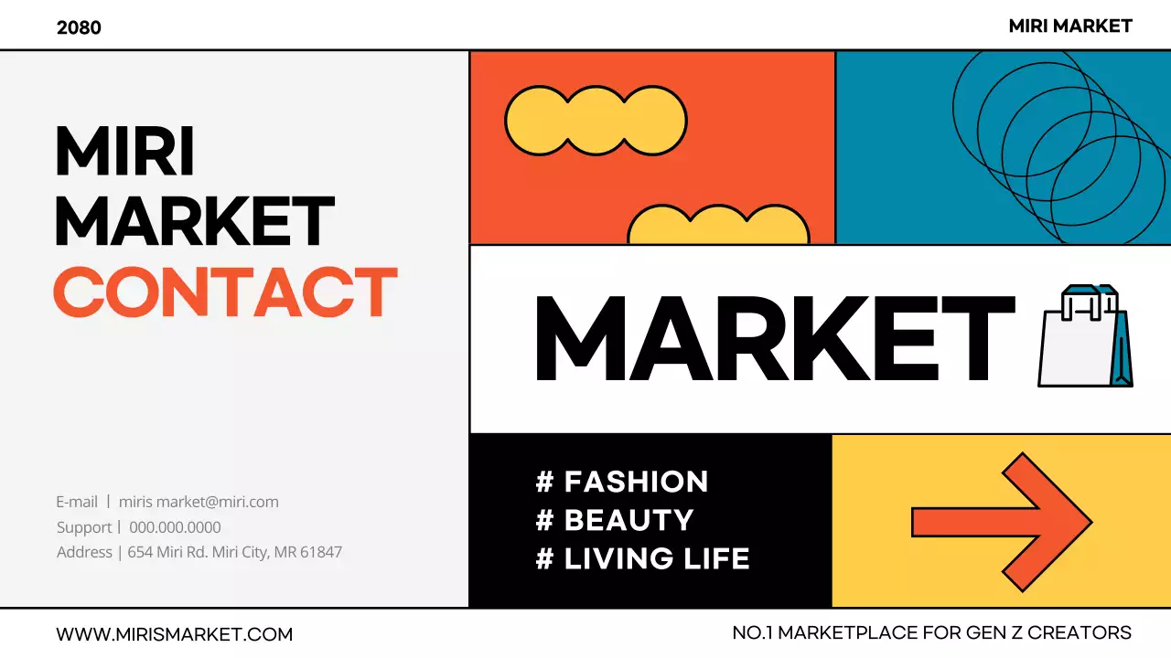 A guide to getting into the market with colorful shapes