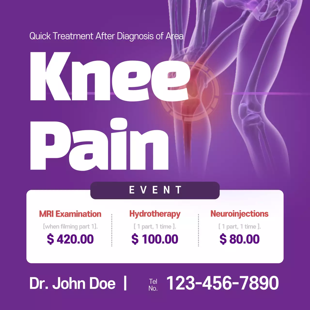 Blue Modern Spine Promotion Instagram Post