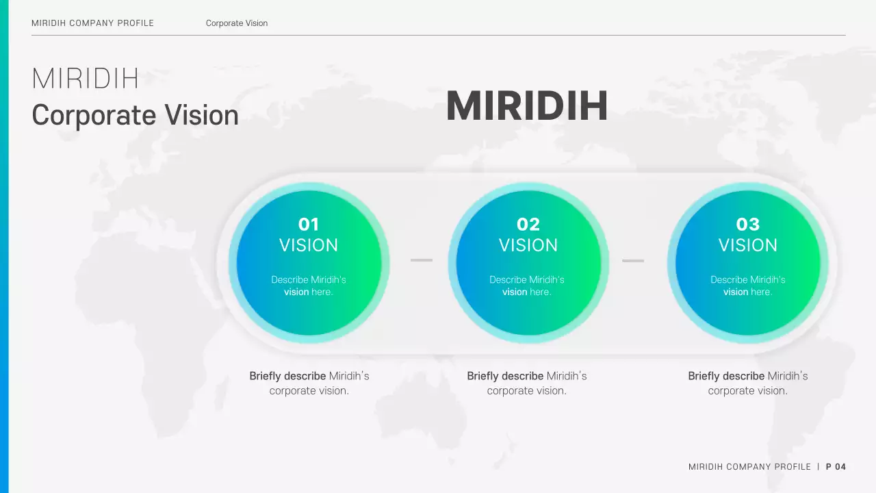 Blue Modern Company Profile Document Presentation