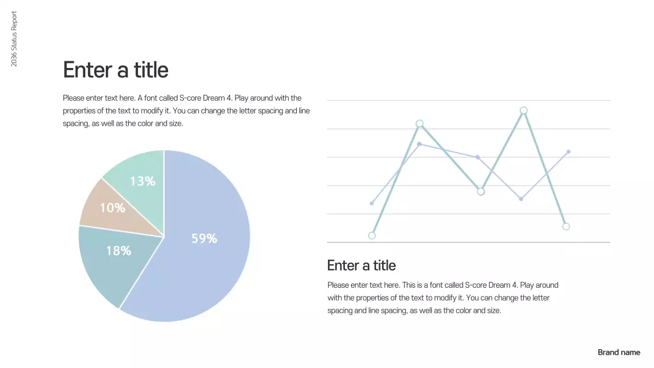 Black Modern Business Report Presentation