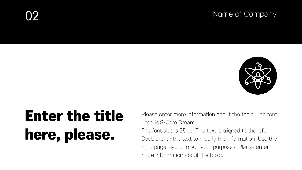 Sales business presentations