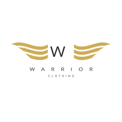 Gold Minimal Clothing Advertisement Logo