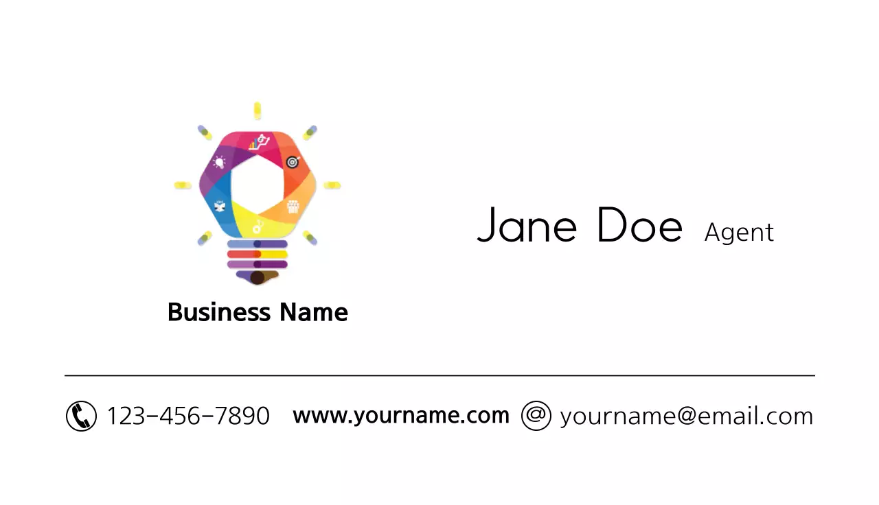 Corporate business cards