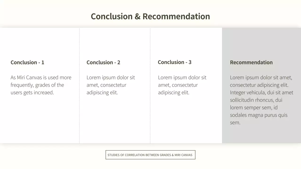 Beige Professional Study Report Presentation