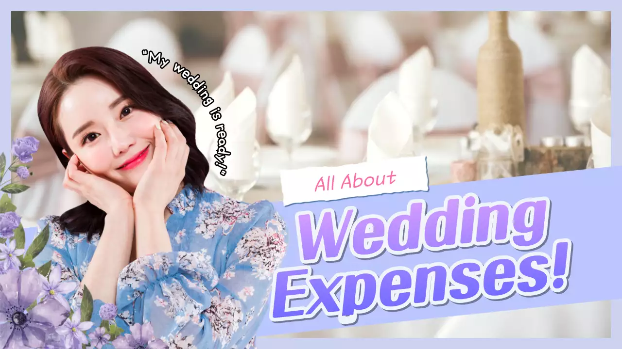 A wedding planning vlog with a purple twist