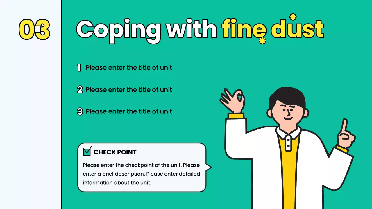 Green Modern Health Guide Presentation