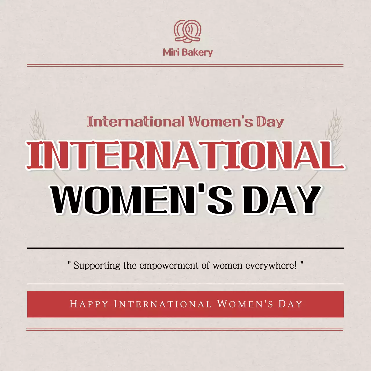 Beige Traditional Celebration Announcement Instagram Carousel