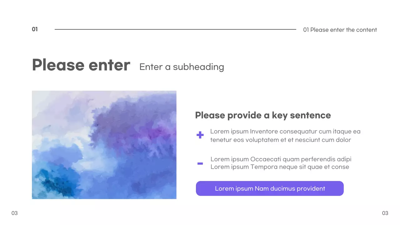 Purple Modern Template Presentation
