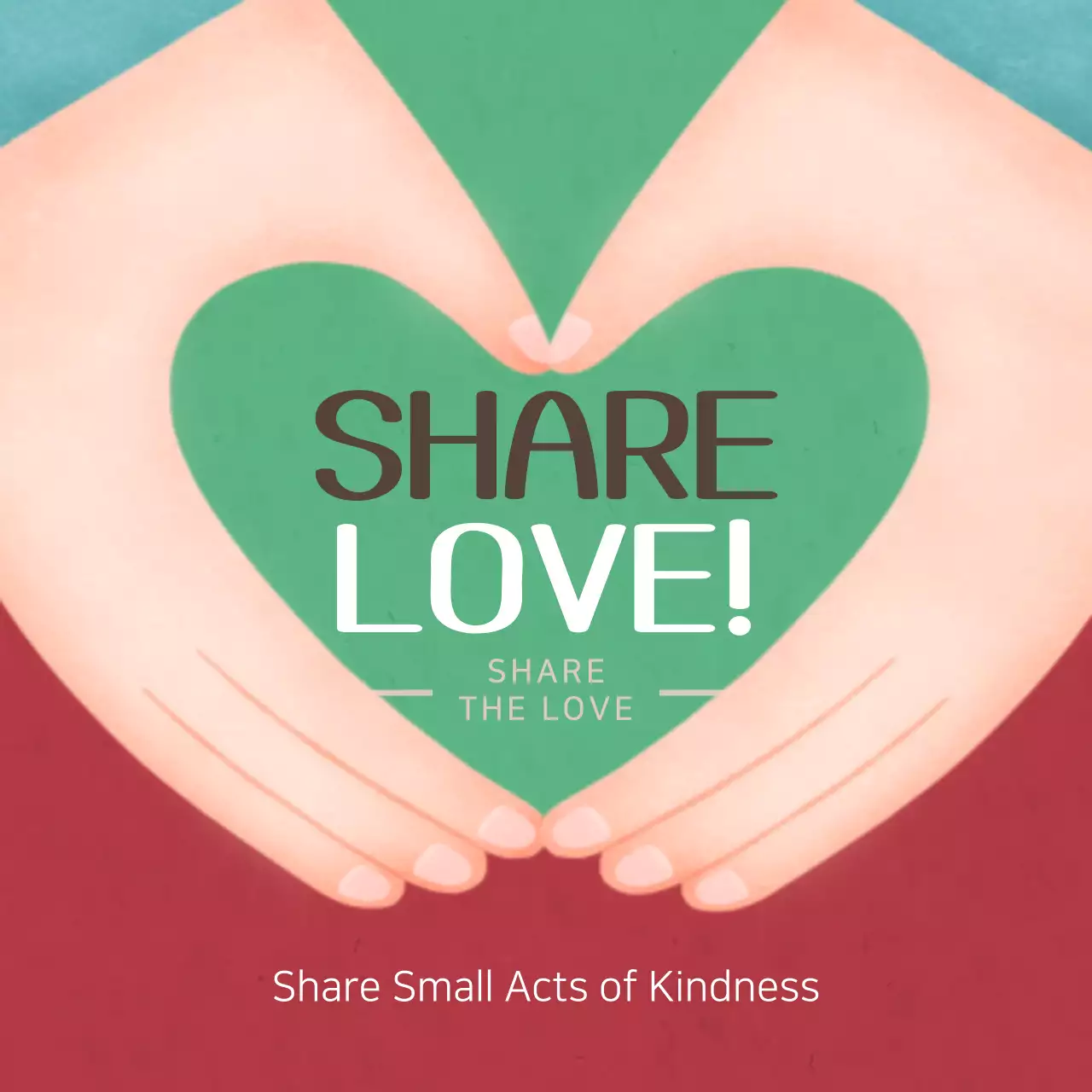 Blue Simple Child Sponsorship Promotion Instagram Post