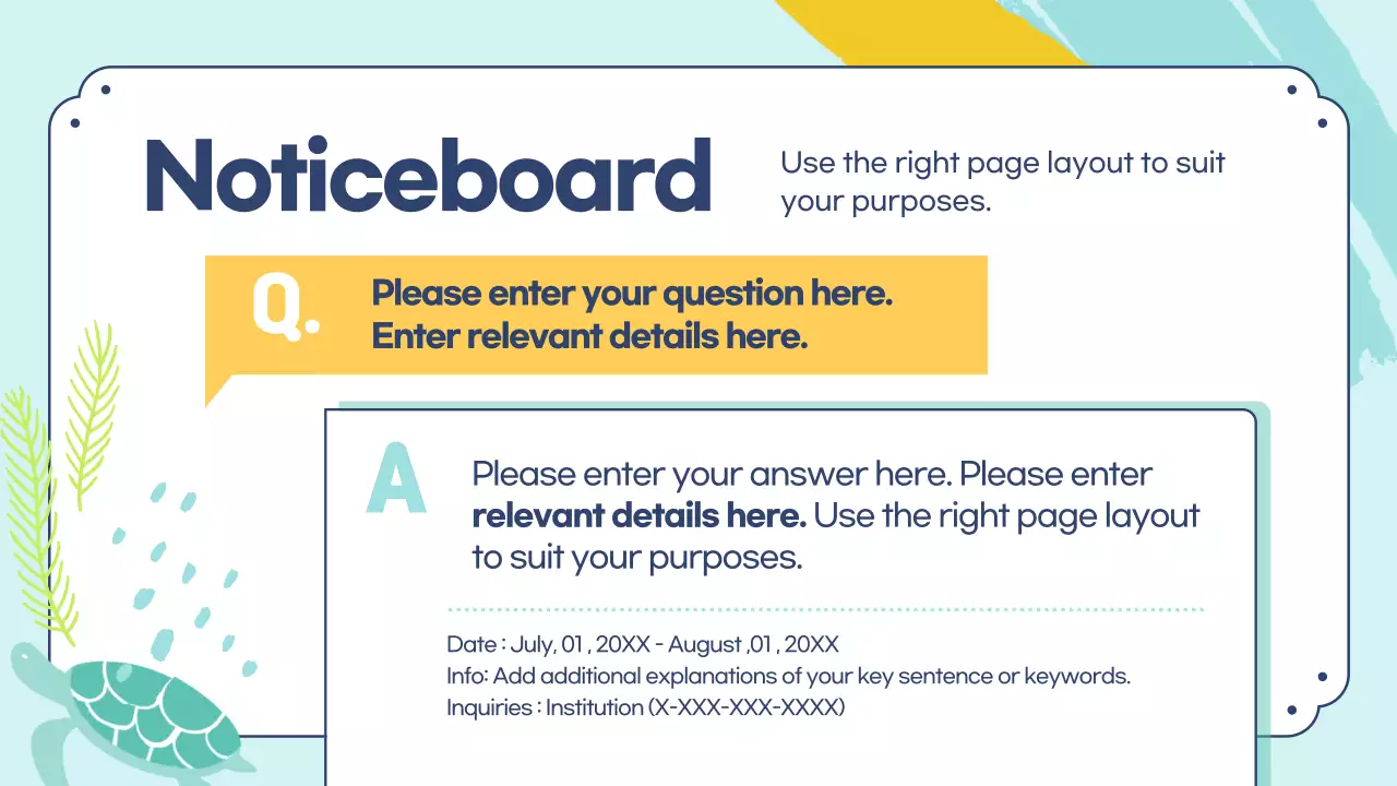 Colorful Tropical City Newsletter Presentation