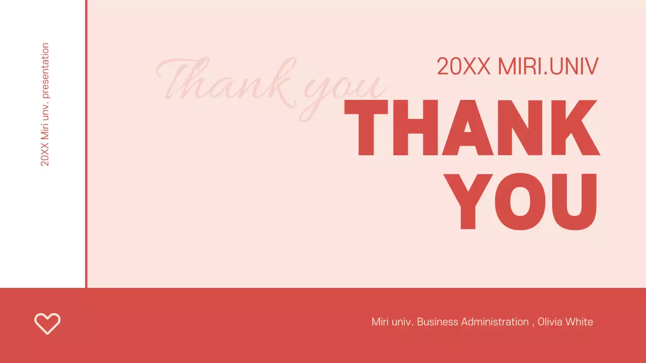 Red Simple Template Presentation