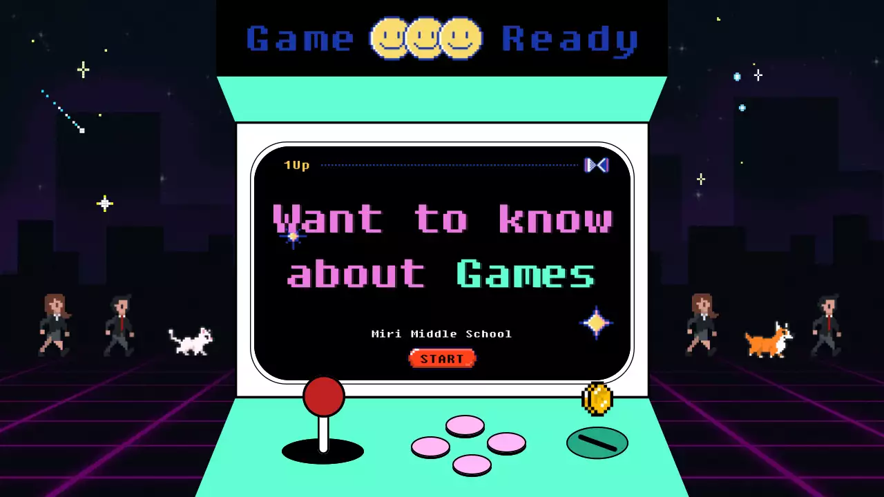 Teal Retro Games 코스 프레젠테이션