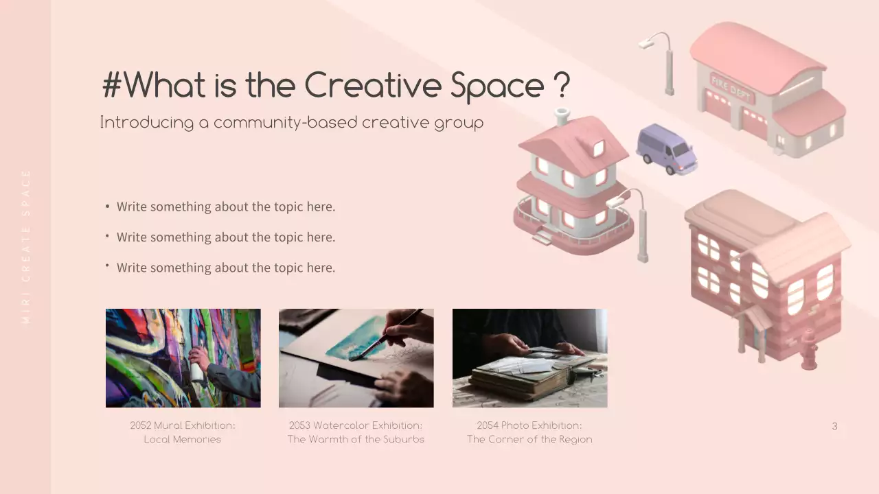 pink 3d three dimensional concept local creator recruitment guide