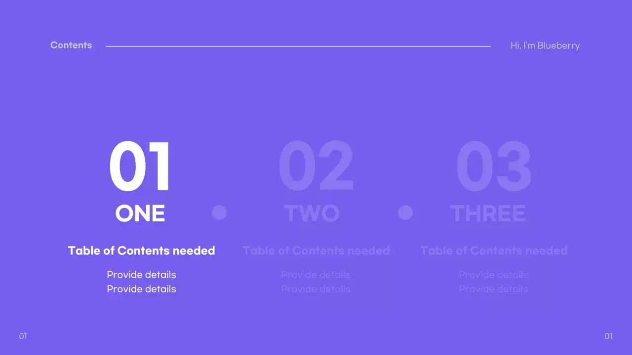 Purple Modern Template Presentation