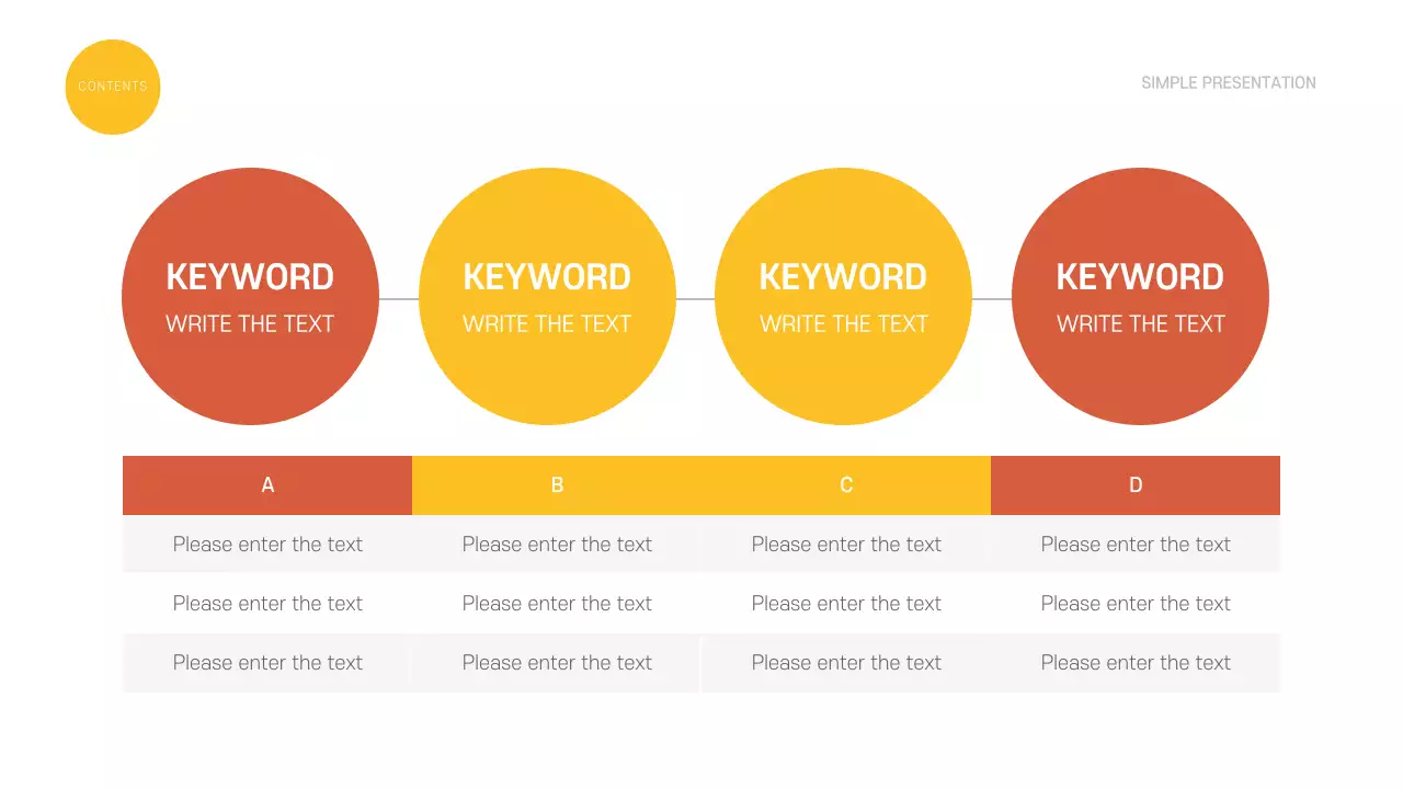 Simple presentations