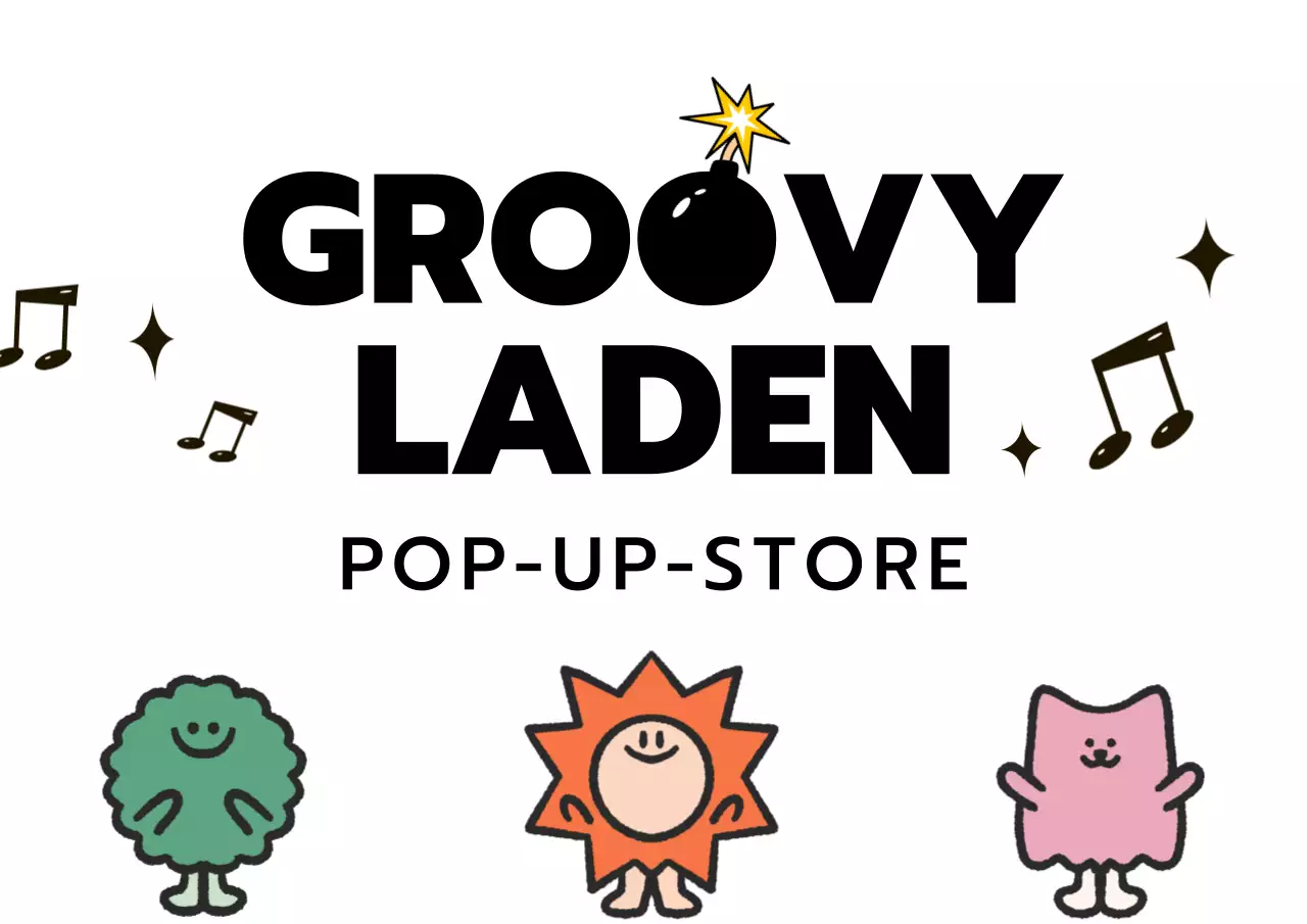 Ein redaktioneller Shop mit hippen und niedlichen Charakter-Illustrationen