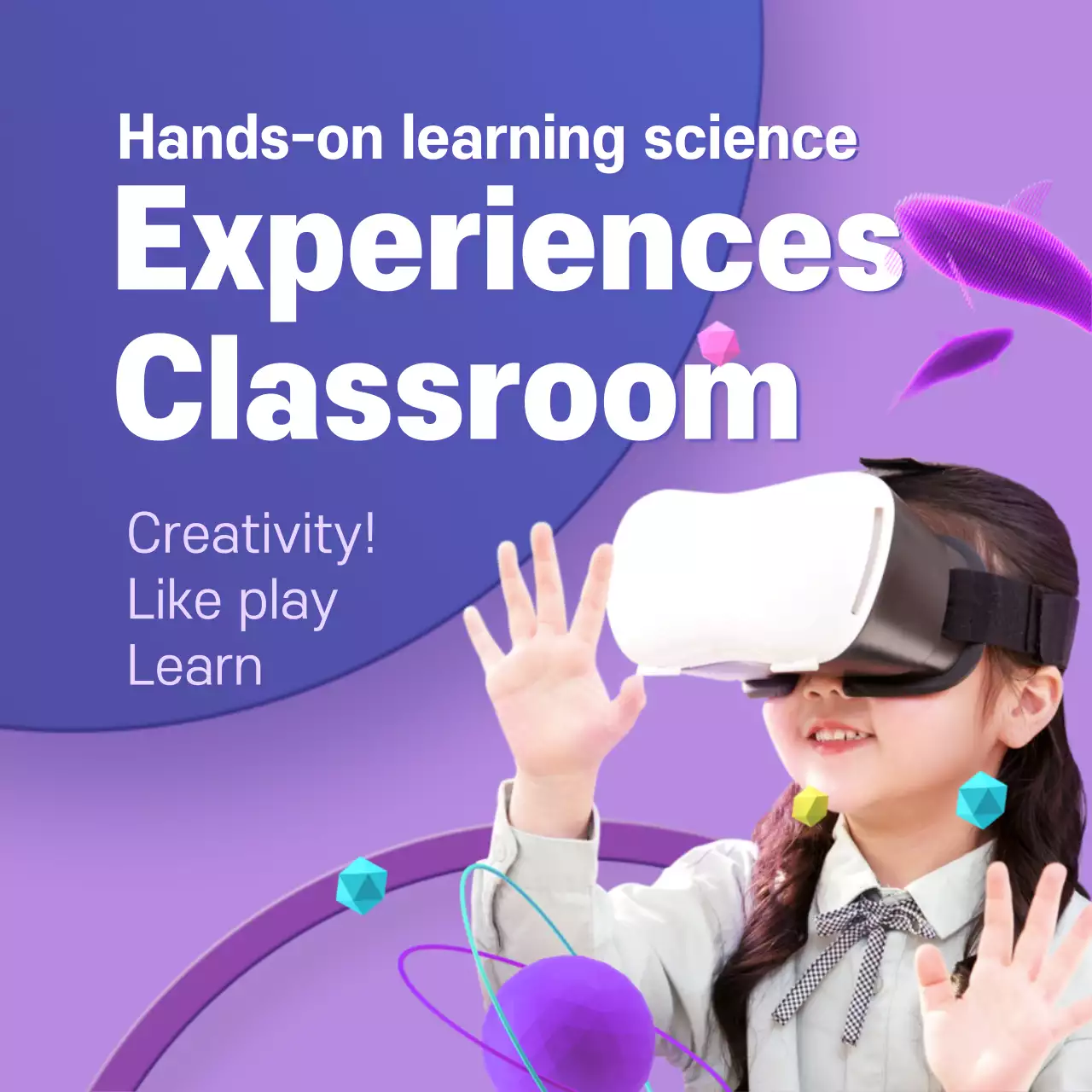 Pink Trendy Kids Promotion Instagram Post