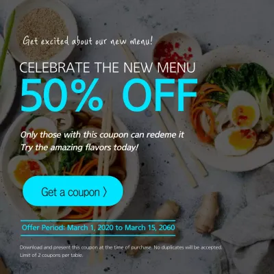 Beige Modern Food Promotion Instagram Post