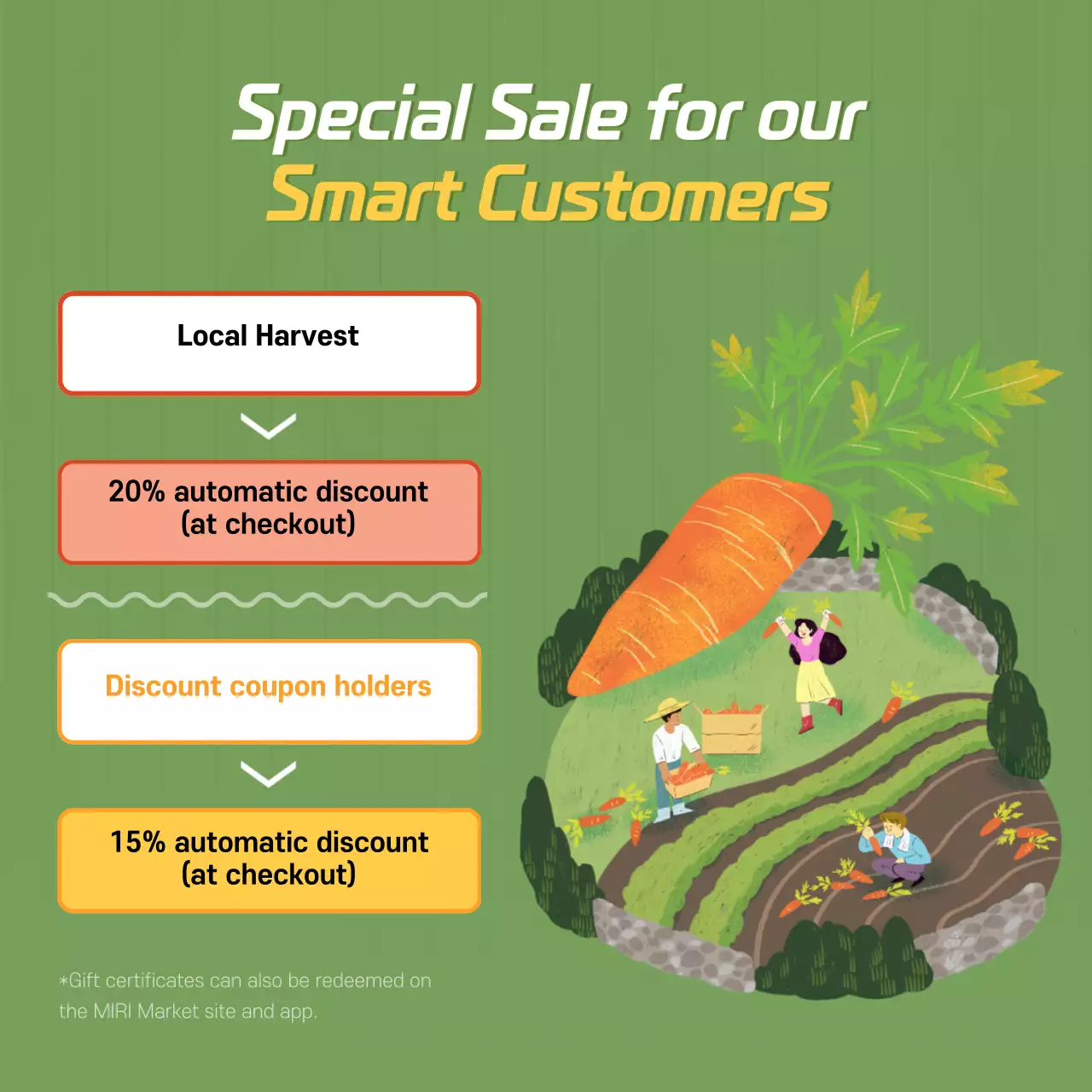 Green Modern Agriculture Promotion Instagram Carousel