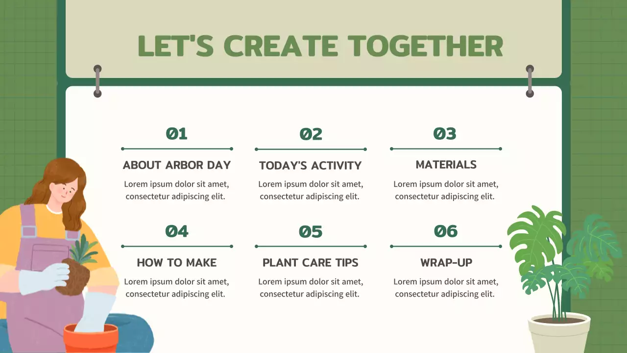 Growing a Planter with the Abstract Sketchbook Concept