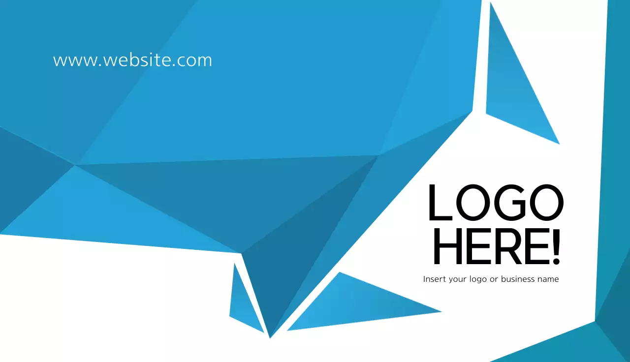 Colorful business cards